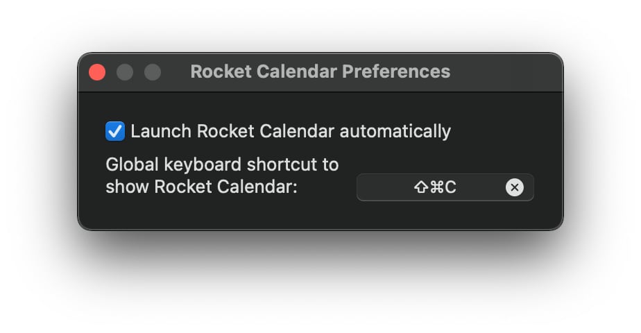 Preferences Pane Screenshot